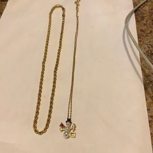Two Costume Jewelry necklaces